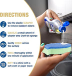 Bar Keepers Friend Cooktop Cleaner (13 oz) Multipurpose Liquid Stovetop Cleanser + Cookware Cleanser & Polish (12 oz) Stainless Steel Cleaner & Degreaser for Pots, Pans, Bakeware & Grills