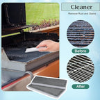 6 Pack Toilet Ring Remover Cleaner Pads Scrubbing Screen for Household Scouring Mesh Pad Sponge Remove Carbon Rust and Scale for Toilet Grill Kitchen Ceramic Tiles Sinks