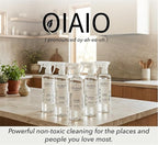Non-Toxic Bathroom Tile Cleaner - 100% Natural Organic Ingredients that Truly Perform - 24oz - Light Coconut, Citrus & Wood Scent