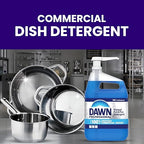 Dawn Professional Pot and Pan Detergent, Regular Scent, 3.8l (Case of 4)