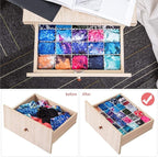 40Pcs Drawer Dividers, Adjustable Drawer Organizer for Socks, Underwear, Makeup, Can Help Tidy Kitchen, Bedroom, Dresser White
