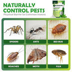 Diatomaceous Earth Food Grade & Peppermint Powder for Crawling Insect and Pest Control – 1 lb