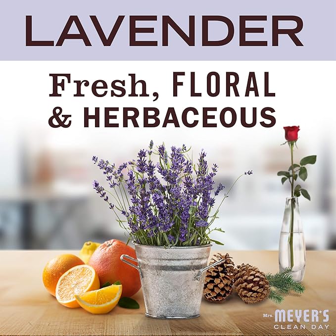 MRS. MEYER'S CLEAN DAY Dryer Sheets, Lavender, 80 ct (Pack of 3)