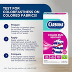 Carbona® Color Run Remover | Powerful Color Bleed Eliminator | Fixes Color Run Accidents | 2.6 Oz, 2 Pack