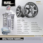 Flitz Multi-Purpose Metal Polish Paste - 1.76oz Tube of USA-Made Chrome Polish - Works on Stainless Steel, Aluminum, Plastic, Jewelry and Cars - Non-Abrasive Cleaner & Rust Remover (20 Pack)
