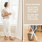 Quick Shine Hard Surface Pet Floor Cleaner 27 oz | Ready to Use, Removes Dirt, Streak Free, No Rinse | Hardwood, Laminate, Luxury Vinyl Plank LVT, & Tile | Safer for Kids, Pets & Our Environment