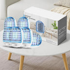 Bug Zapper Indoor, Electronic Fly Trap Insect Killer, Mosquitoes Killer Mosquito Zapper with Blue Lights for Living Room, Home, Kitchen, Bedroom, Baby Room, Office(6 Packs)