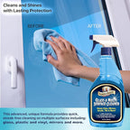 Parker & Bailey Glass & Multi-Surface Cleaner - Glass Cleaner Spray Multi Surface Cleaner Cleaning Spray Mirror Cleaner Tile Cleaner Bathroom Cleaner Multipurpose Cleaning Supplies, 32 Oz