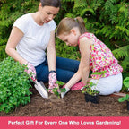 Garden Shovel Hand Garden Trowel, Heavy Duty Gardening Shovel with Ergonomic Handle, Hand Shovel Garden Shovels for Digging, Rust Resistant Garden Spade Gardening Tools for Garden Work, Red