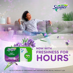 Swiffer Sweeper Wet Mopping Cloths with Febreze Freshness, Lavender Vanilla & Comfort, 24 Count (Pack of 2)