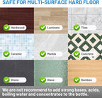 Microfiber Hardwood Floor Mop - Wet Dry Spray Mop with 4 Washable Pads for Tile Wood Laminate Vinyl Marble Home Kitchen - 500+ ML Refillable Bottle Dark Blue