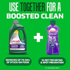 Cascade Rinse Aid Clean & Dry Booster Dishwasher Liquid, Gel & Detergent Pods for Sparkling Clean Dishes, Dishwasher Soap Tablets & Rinse Aid Dry Booster, 30.5oz
