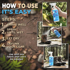 Fabric Freshener Spray, 32oz. 'Fresh Air' Odor Remover Spray. Shoe Deodorizer, Carpet Deodorizer, Odor Eliminator for Strong Odors Cleaning Supplies. ProvenSafe™ Fabric Freshener for Sensitive Gear