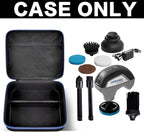 PAIYULE Case for Dremel Versa Power Scrubber Kit Cleaning Tool PC10-07/ PC360-5 Grout Brush, Bathroom Shower Scrub Kitchen & Bathtub Cleaner Holder for More Kinds Spin Scrubbers, Sponge Pads(Box Only)