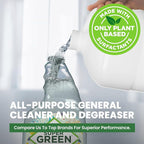 SuperGreen Powerful All-Purpose Cleaner and Degreaser | USDA Certified Bio-Based, Non-toxic, NO Ammonia or Phosphates, 32 fl oz 4-Pack (4)