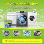 Washing Machine Cleaner Tablets - Deep Cleans & Descaler for Front Load and Top Load Washers, HE Compatible, 24 Pack Formulated for Pet Owners