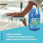 Simple Green 11301 Clean Building Glass Cleaner Concentrate, Unscented, 1gal Bottle (Case of 2)