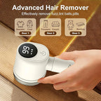 Sweater Fabric Shaver Three-Speed Adjustable Features LED Display Quickly removes Pills Gentle on Fabrics Upgraded lint Shaver Ideal for Home use