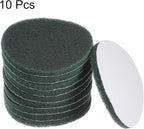 HARFINGTON 10pcs Drill Power Brush 5 inch Tile Scrubber Scouring Pads 400-600 Grit for Bathroom Kitchen Household Cleaning