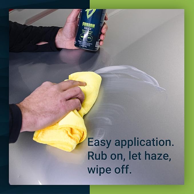 Bling Sauce Platinum Fusion Sauce, Vanilla Scent, Graphene & Ceramic Car Wax Blend for Maximum Gloss & Shine, 24oz.