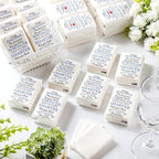 Travel Tissue Packs Bulk Inspirational Pocket Travel Packs Appreciation Individual Tissue for Toilet Wedding Party Daily Use Swag Bag Stuffers Self Care Items Bulk(60 Pcs)