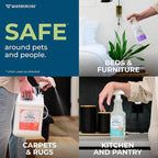 Wondercide - Indoor Pest Control Spray for Home and Kitchen - Ant, Roach, Spider, Fly, Flea, Bug Killer and Insect Repellent - with Natural Essential Oils - Pet and Family Safe — Lemongrass 32 oz