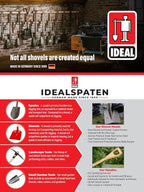 IDEALSPATEN - Made in Germany Since 1899 - Kraftspaten Demo Digger - Unbreakable Steel Breaker Bar Concrete Roots 12.3lb - 49in (Kraftspaten)#IS150