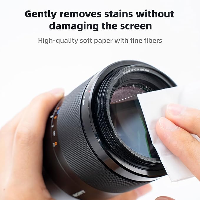 200 Count Lens Wipes for Eyeglasses, Eyeglass Cleaning Wipes Pre-moistened Individually Wrapped Sracth-Free Streak-Free Eye Glasses Cleaner Wipes for Camera Lens, Sunglass, Goggles