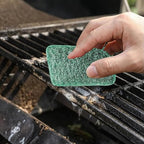 70-Pack Green Stainless Steel Soap Pads | Bulk Reusable Steel Wool Pads | Heavy-Duty Scouring Pads Pot Scrubber