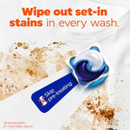 Tide Oxi Boost Power PODS Laundry Detergent Pacs, 18 Count, Set-In Stain Removal + Oxi Power, laundry soap detergent pacs