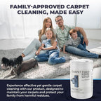CarpetGeneral- Carpet Fiber Rinse & Odor Neutralizer Solution 53105|Prevent Browning, Bleeding & Odors with Top Carpet Cleaner Liquid|Carpet Fiber Rinse Professional Residue Attracting Agent 55 Gallon