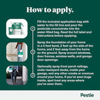 Pestie Home Barrier Pest Control Kit, Expert Pest Control for Your Home, Fast-Acting, Long-Lasting Insect Killer, Professional Spray Protects Against Common Pests