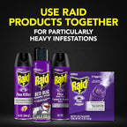 Raid Bed Bug Foaming Spray, Kills Bed Bugs and Their Eggs, for Indoor Use, Non-Staining, Keeps Killing for Weeks, 16.5 oz (Pack of 1)