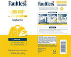 Faultless Lemon Laundry Starch - Lemon Scented Spray Starch 20 oz Cans for Smooth Iron Glide on Clothes & Fabric - Easy Iron Glide, No Residue (Pack of 3)