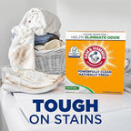 ARM & HAMMER Powder Laundry Detergent, Free of Perfume and Dyes, 100 Loads