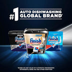 Finish Quantum Dishwasher Pods, No Pre-Rinse Dishwasher Detergent Soap Removes 24HR Dried-On Stain and Grease, Leaving a Virtually Spotless Shine, 22 Count