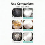 Pot Bottom Black Stain Cleaner Kit, Multi-purpose Oil Stain Remover, Pot and Pan Bottom Cleaning Paste,Powerful Kitchenware Cleaner, Cooktop Pot Cleaner Effortless for Burned Cookware (260g) (1)