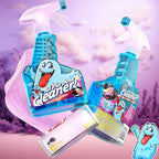 Spray Bottle With Microfiber Cap - All Purpose Cleaner 16oz - Lavender (2 Pack)