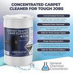 Carpet Traffic Lane Cleaner 4106 - Concentrated Carpet Pre Treatment Stain Remover - Incredible Stain Remover - Floor Covering Solution - Ideal for Industrial & Home Rug Cleaning- 55 Gal