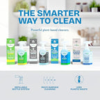 Simpleaf Clean Kitchen Degreaser Cleaner | Refill System Cleaners| Bleach‑Free| Ammonia‑Free|Grease, Oils & Food Soil Remover | Citrus Zest 24oz x 4