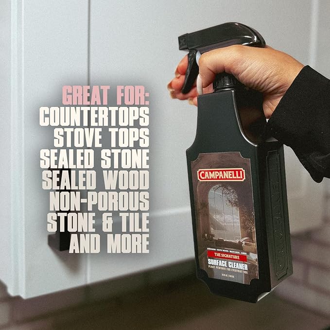 CAMPANELLI Plant-Powered Multi-Surface Cleaner – Luxury Fragrance-First Formula for Kitchen, Bathroom & Home – Non-Toxic, Eco-Friendly, 20 oz - Spiced Pumpkin Caffè Scent (Limited Edition)