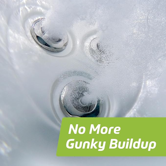 Velocity Hot Tub Cleaner – 2 Uses Per Bottle. Spa Cleaner, Removes Buildup for Instant Clear Water