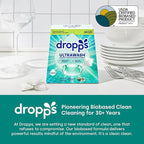 Dropps UltraWash Dishwasher Detergent Pods, Lemon Citrus (64 Ct) - Cuts Grease & Stuck-On Food | Sparkling Dishes & Glasses | Residue-Free | Clean Ingredients | No Pre-Rinse | Plastic Free Packaging