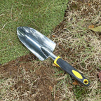 Garden Shovel Garden Hand Trowel, Heavy Duty Gardening Hand Tools with Ergonomic Handle, Rust Resistant Small Garden Spade for Diligent Farmer Soil Excavation, Planting and Transplanting