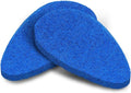 Qaestfy Pack of 2 Scrubber Pad Refill Compatible with QAE008 Shower Bathtub Tub and Tile Scrubber Cleaning Brush with Long Handle Model QAE009