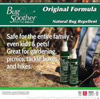 Bug Soother Spray Small Family Pack - Natural Insect, Gnat and Mosquito Repellent & Deterrent with Essential Oils - 100% DEET-Free Safe Bug Spray for Adults, Kids, Pets, & Environment - Made in USA