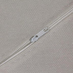 DIOMMELL Set of 4 Foldable Cloth Storage Box Closet Dresser Drawer Organizer Fabric Baskets Bins Containers Divider for Clothes Underwear Socks Lingerie Clothing, Grey 40-0000