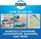 Dawn Ultra Scrubber Sponges Non-Scratch Double-Sided Kitchen Dish Cleaners, 12-Pack, Blue