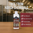 Stainless Steel Rust Remover and Stain Cleaner | NSF Approved | Non-Toxic & Food Safe | Quickly Cleans Commercial Equipment, Appliances, Grills, Sinks, and Tools - 5 liter