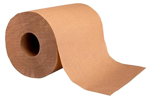 MarcalKraft Roll Towels, Bulk 12 Roll Case, 350 Feet per Roll, Soft and Absorbent Hard Roll Paper Towels, Fits Universal Dispensers (NP-12350 EN)